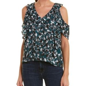 Parker Cold Shoulder Ruffle Top